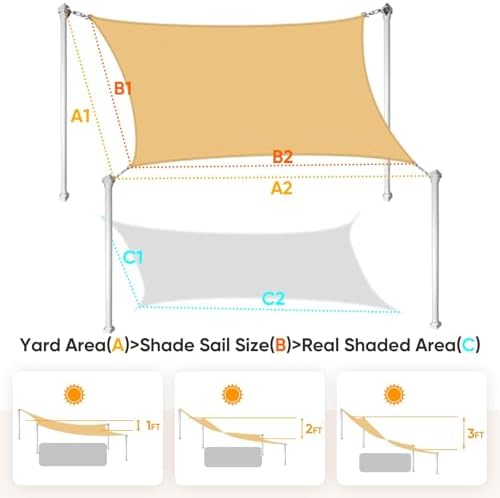 Quictent Sun Shade Sail for Patio - Image 3