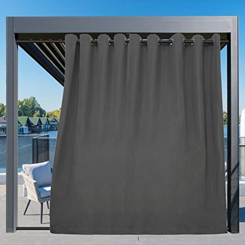 Easy-Going Outdoor Curtains for Patio 1 Panel, 150x84 inch - Image 3