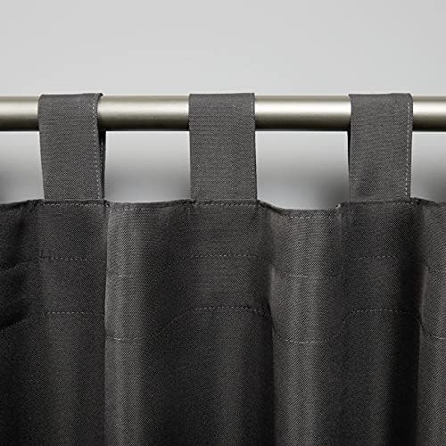 Exclusive Home Cabana Solid Indoor/Outdoor Light Filtering Hook-and-Loop Tab - Image 3