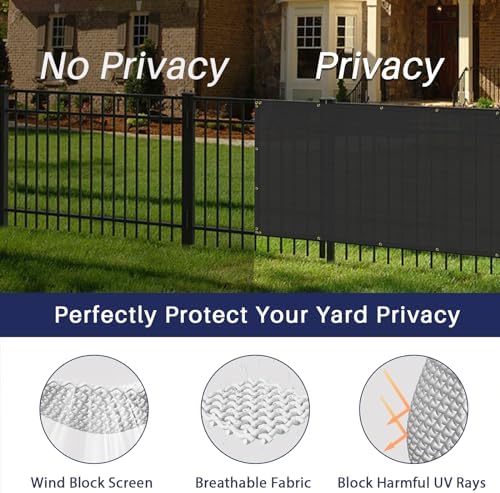 Windscreen4less 4' x 120' Privacy Fence Screen Heavy Duty Windscreen Fencing - Image 4
