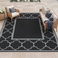 GENIMO Outdoor Rug, Waterproof Plastic Rugs by GENIMO