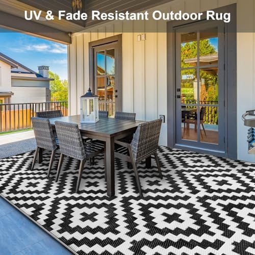 Outdoor Patio Plastic Straw Rug - Image 6