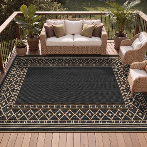 GENIMO Outdoor Rug, Waterproof Plastic Rugs - Image 2