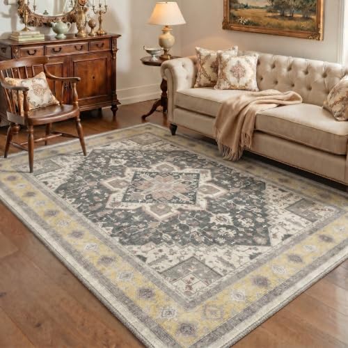 GENIMO 8x10 Outdoor Rug, Washable Quick Dry - Image 6
