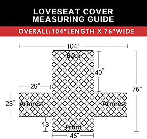 Easy-Going Reversible Loveseat Couch Cover - Image 6