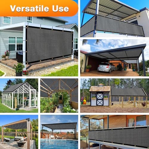 Artpuch Outdoor Pergola Shade Cover 13x18 FT Sun Shade Cloth - Image 6