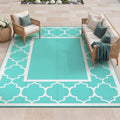 GENIMO Outdoor Rug, Waterproof Plastic Rugs by GENIMO