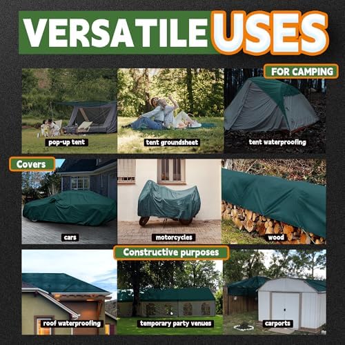 RAINDEWAY Small Tarps 4x4 Feet - Image 7