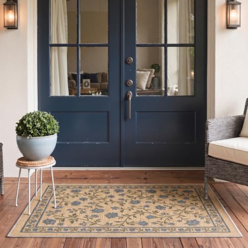 GENIMO 2.5x8 Outdoor Runner Rug, Washable - Image 4