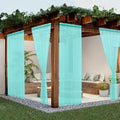 youleyar Sheer Outdoor Curtains by Youleyar