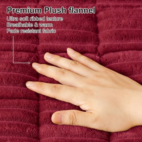 Smiry Couch Cover for Dogs, Non Slip Washable Sofa Protector for Pets - Image 2