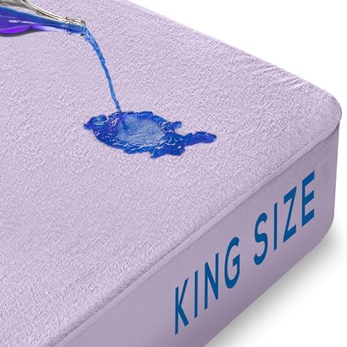 Utopia Bedding Waterproof Mattress Protector King Size, Premium Terry Mattress - Image 2