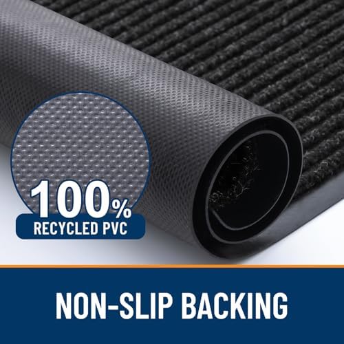 OLANLY Front Door Mat 59x30, Waterproof Heavy-Duty Indoor Outdoor Doormat - Image 3