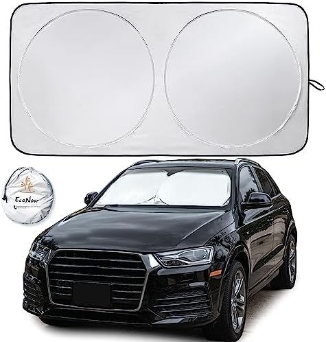 EcoNour Car Sun Shade for Windshield, Foldable Front Window Cover by EcoNour