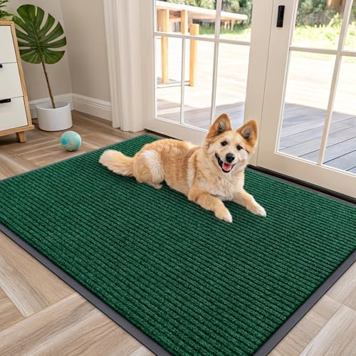 OLANLY Front Door Mat 47x34, Waterproof Heavy-Duty Indoor Outdoor Doormat by OLANLY