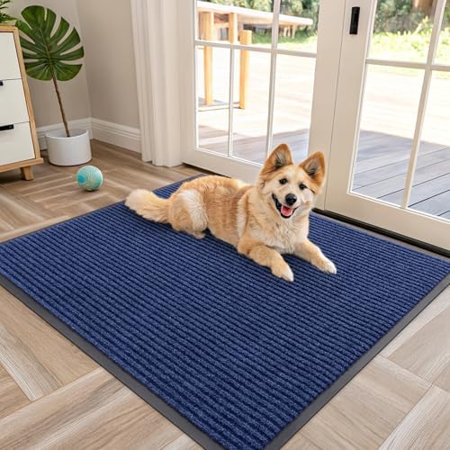 OLANLY Front Door Mat 40x32, Waterproof Heavy-Duty Indoor Outdoor Doormat by OLANLY