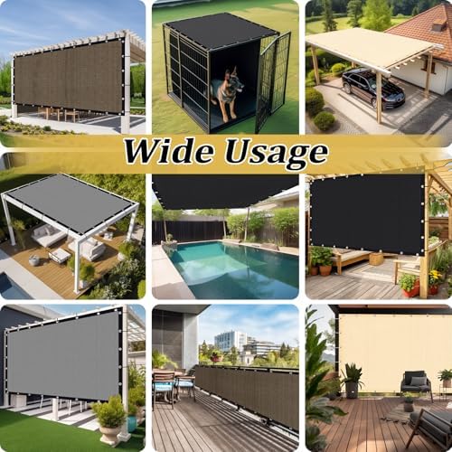 Shade&Beyond Customized Size 6' X 21' Shade Cloth - Image 6