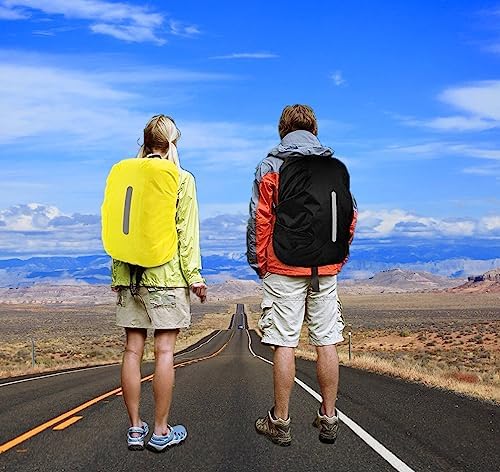 2 Pack Waterproof Rain Cover for Backpack, Backpack Rain Cover - Image 6