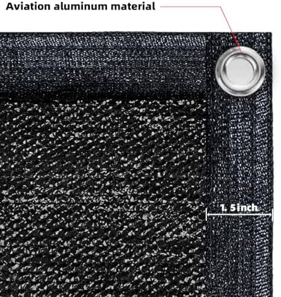 SUNNY GUARD 5' x 40' Privacy Fence Screen, Heavy Duty HDPE Mesh - Image 3