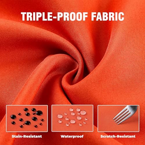 Set of 4 Outdoor Curtains for Patio Waterproof, Breathable Grommet Panels for - Image 6