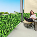 Privacy Fence Screen 3'x47' Windscreen Fencing Mesh Fabric Shade Cover 450 GSM by Cisvio