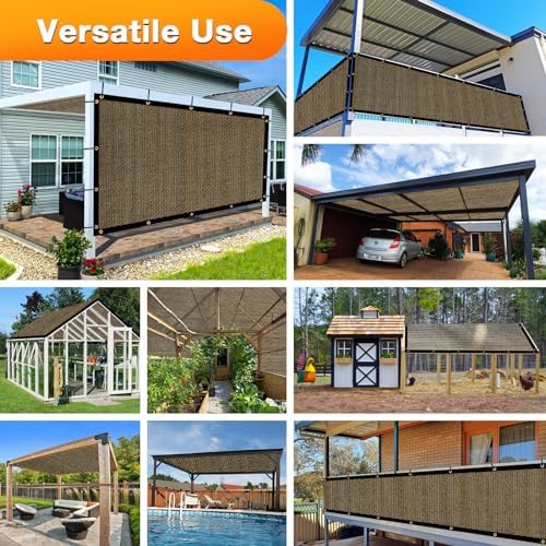 Artpuch Outdoor Pergola Shade Cover 19x21 FT Sun Shade Cloth - Image 6