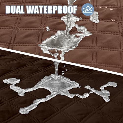 Smiry Waterproof Reversible Pet Couch Covers - Image 2