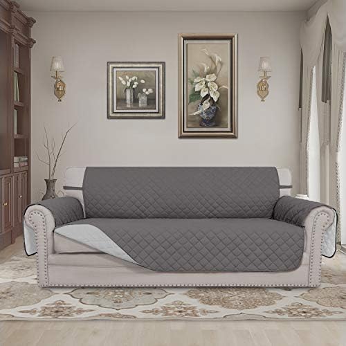 Easy-Going Reversible Couch Cover, 3 Cushion Sofa - Image 2
