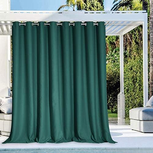 NICETOWN Waterproof Outdoor Patio Curtain W120 x L84, Rustproof Grommet by NICETOWN