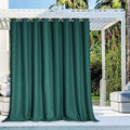 NICETOWN Waterproof Outdoor Patio Curtain W120 x L84, Rustproof Grommet by NICETOWN