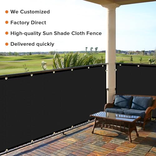 3'X32' Privacy Screen Fence Heavy Duty 170 GSM Wind Screen & dustproof - Image 7