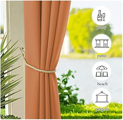 NICETOWN Canvas Outdoor Curtains - Image 5