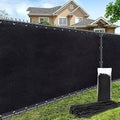 180GSM 6ft x 25ft Fence Privacy Screen Heavy Duty Fence Cover Garden Wall by AofeiGa