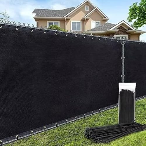 180GSM 6ft x 25ft Fence Privacy Screen Heavy Duty Fence Cover Garden Wall by AofeiGa