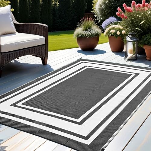 RURALITY Outdoor Rug 9x12 Waterproof - Image 3