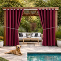 DIVA EN CAMINO DEC Outdoor Patio Curtain Waterproof Darkening Thermal Insulated by DivaenCamino