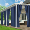 Patio Curtains Outdoor Waterproof, Privacy Drapes by RichSets
