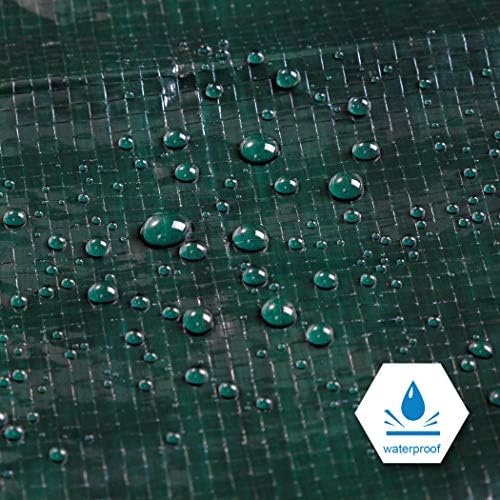 CARTMAN 14x30Ft Multipurpose Waterproof Poly Tarp Cover 8 Mil - Image 3