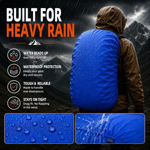 Frelaxy Waterproof Backpack Rain Cover, Pack Covers - Image 2