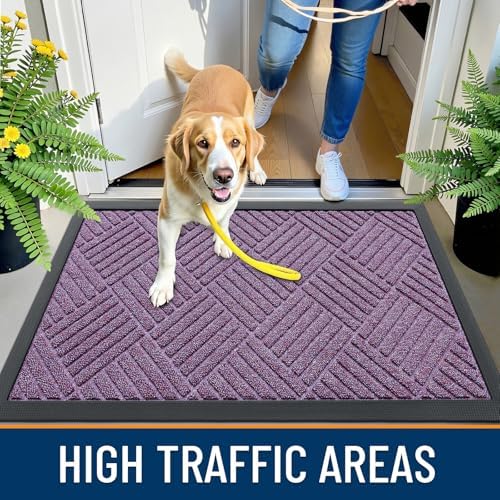 OLANLY Front Door Mat Outside Entrance 33x21, Waterproof Heavy-Duty Doormat - Image 6
