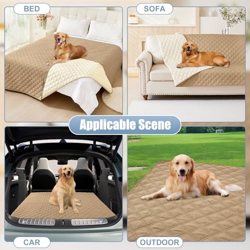 Smiry Waterproof Reversible Pet Couch Covers - Image 7