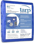Kotap 50 x 100 Ft. All-Purpose Multi-Use Protection/Coverage 5-mil Poly Tarp by Kotap