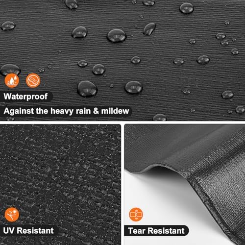 Tarp 12x20 Feet, 12 Mil Large tarps Heavy Duty Waterproof - Image 6
