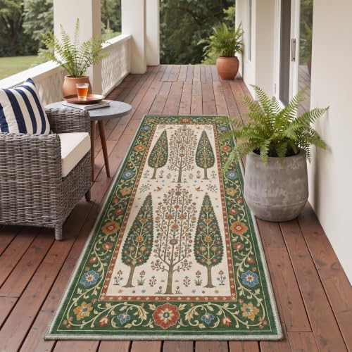 GENIMO 3x5 Outdoor Rug, Washable - Image 4