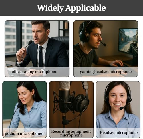 40 Pcs Lapel Microphone Windscreen, Headset Windscreen, Mic Foam Covers - Image 6