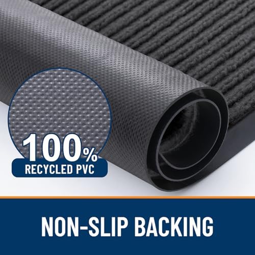 OLANLY Front Door Mat 47x34, Waterproof Heavy-Duty Indoor Outdoor Doormat - Image 3