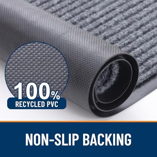OLANLY Front Door Mat 35x23, Waterproof Heavy-Duty Indoor Outdoor Doormat - Image 3
