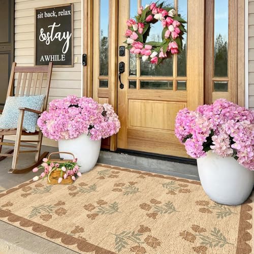 3x5 Floral Entry Rug - Image 4