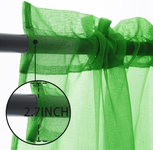 youleyar Sheer Outdoor Curtains - Image 5