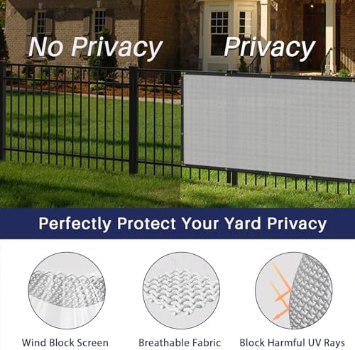 Windscreen4less Privacy Fence Screen Heavy Duty Windscreen Fencing Mesh Fabric - Image 3